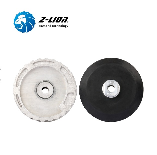 ADAPTADOR POLIBORDA ALUMINIO-BORRACHA 125 MM X M14