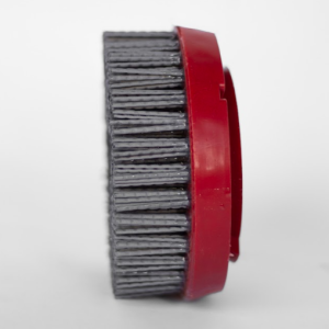 ESCOVA SILICATO REDONDA 125MM CARACOL-M14 #0320