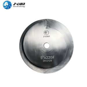 DDD SEGMENTADO FACE CARACOL ALUMINIO 125MM COM ROSCA #120