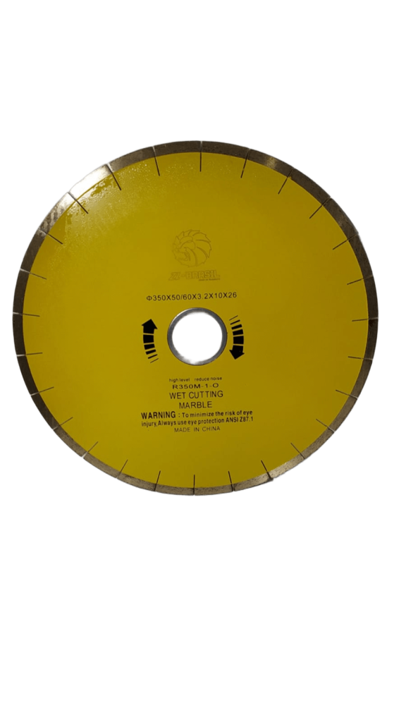 SERRA MARMORE SILENCIOSO 350MMX50/60MM